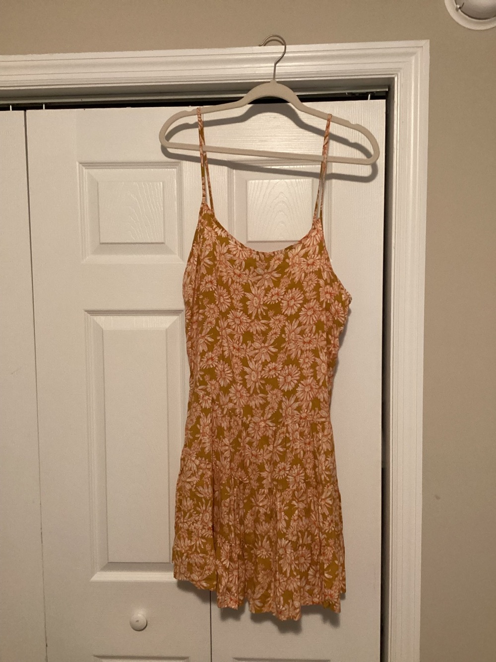 Floral Spaghetti Strap Dress